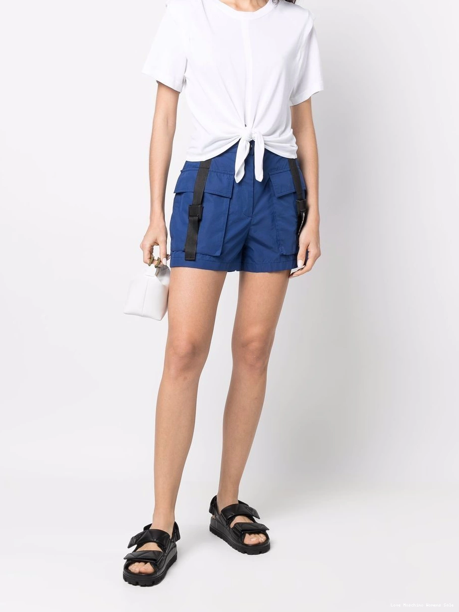 Cheap Moschino shorts cargo Love Women high-waisted 0426